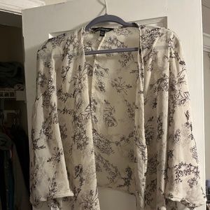 Patterned sheer wrap